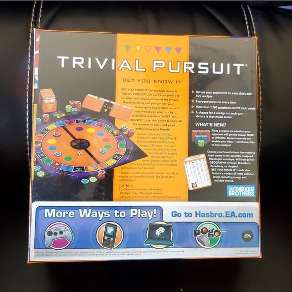 Trivial Pursuit Bet You Know It - Picture 2 of 2